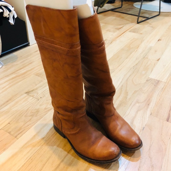 Frye 'Melissa Trapunto' Saddle Leather Boot - Picture 3 of 3